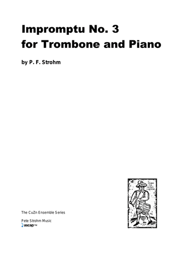 Impromptu No. 3 for Trombone and Piano
