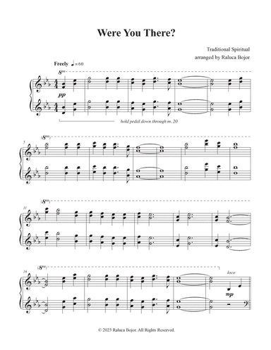 Were You There (When They Crucified My Lord)