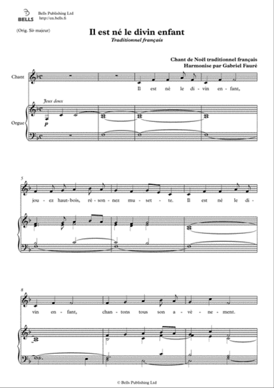 Il est ne le divin enfant (F Major)