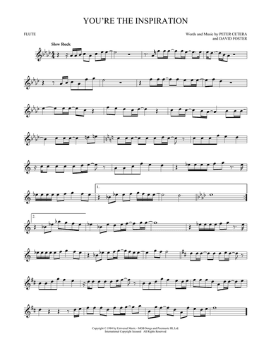 You're The Inspiration