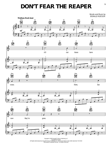 Don't Fear The Reaper