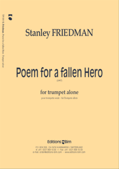 Poem for a fallen Hero