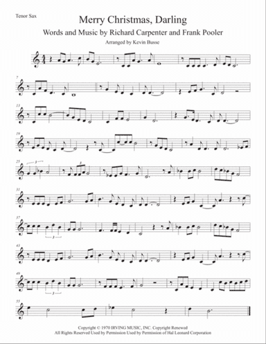 Merry Christmas, Darling