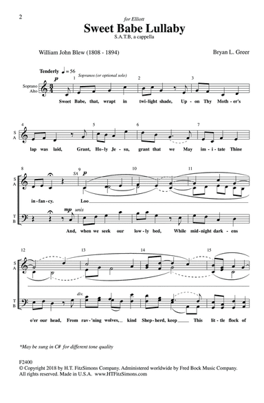 Sweet Babe Lullaby