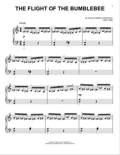 The Flight Of The Bumble Bee