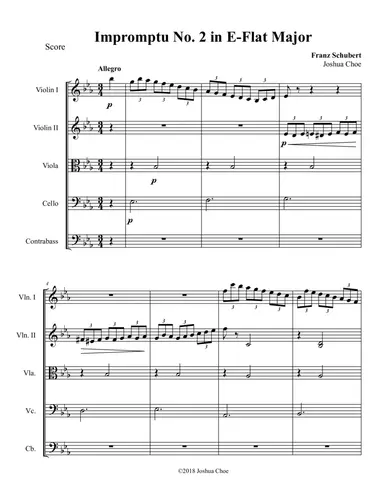 Impromptu No. 2 in E-Flat Major