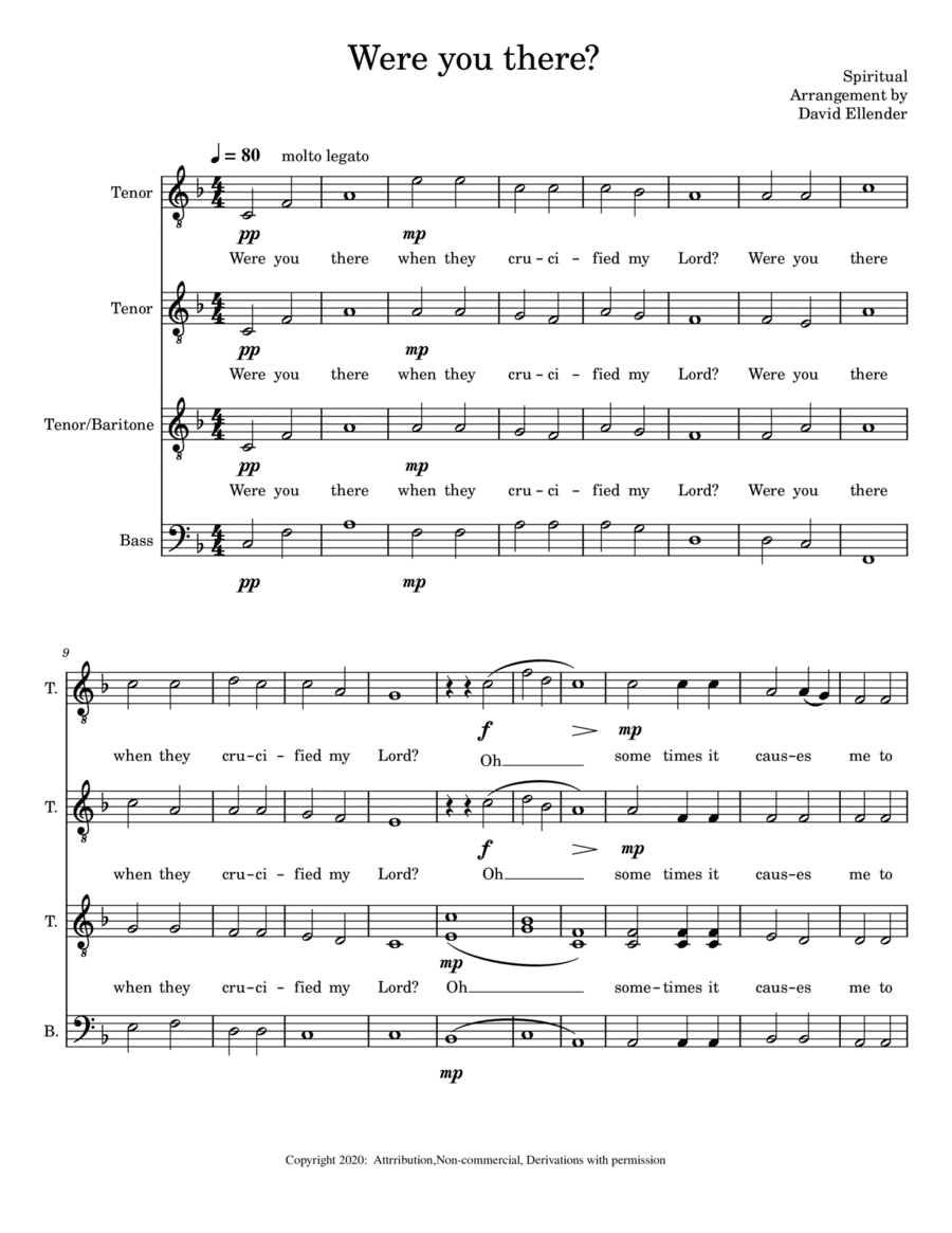 Were you there? Spiritual