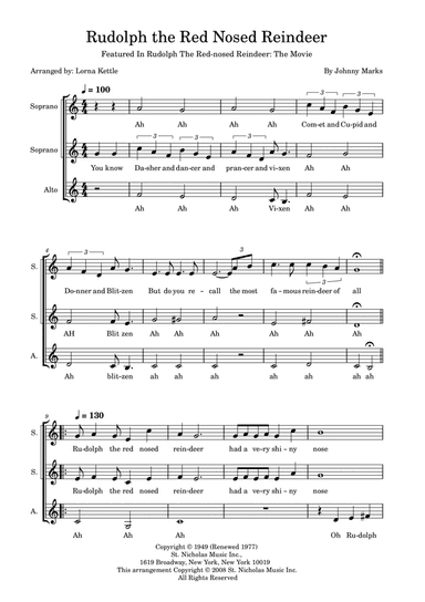 Rudolph The Red-nosed Reindeer