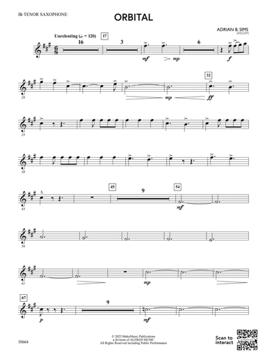 Orbital: B-flat Tenor Saxophone