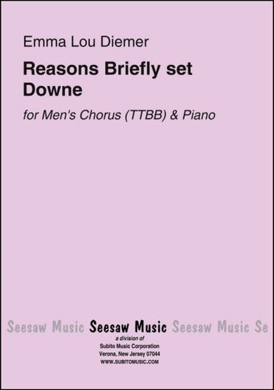 Reasons Briefly set Downe