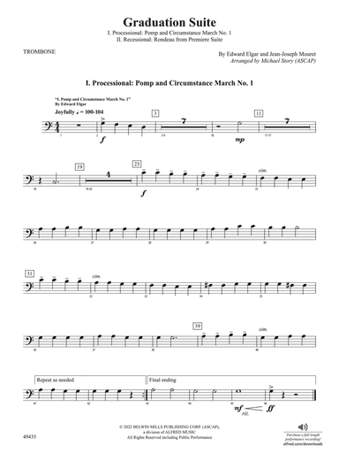 Graduation Suite: 1st Trombone