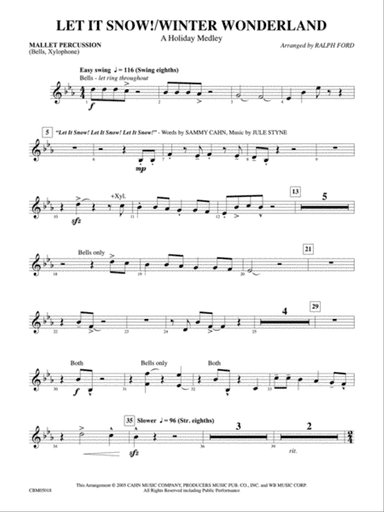 Let It Snow! / Winter Wonderland: Mallets