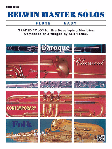 Belwin Master Solos (Flute), Volume 1