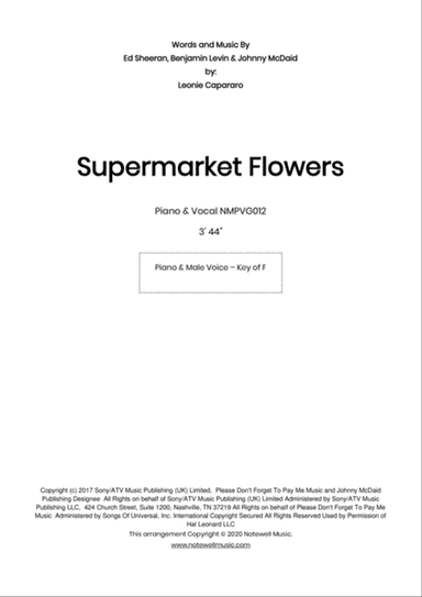 Supermarket Flowers