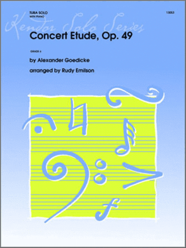 Concert Etude, Op. 49