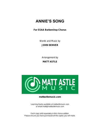 Annie's Song
