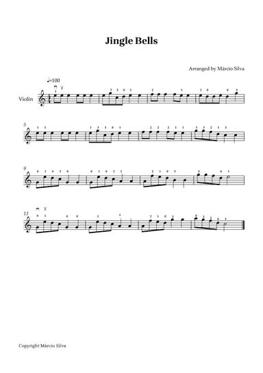 JINGLE BELLS - VIOLIN SOLO