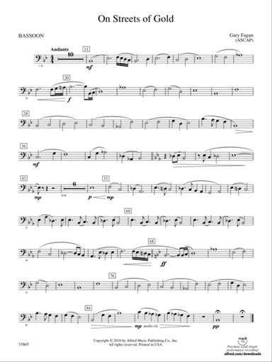 On Streets of Gold: Bassoon