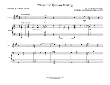 When Irish Eyes Are Smiling