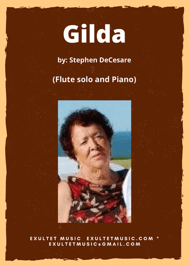 Gilda (Flute solo and Piano)