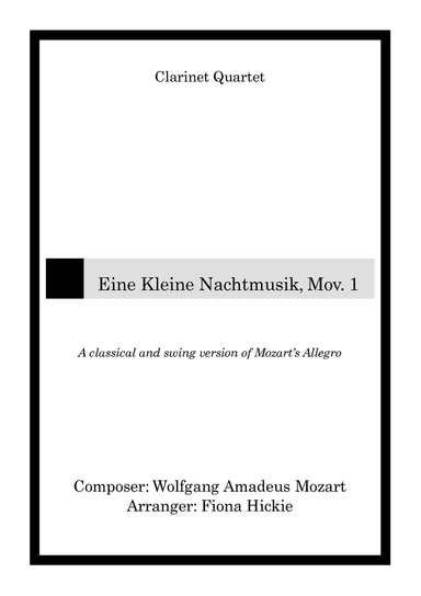 Eine Kleine Nachtmusik (Allegro)