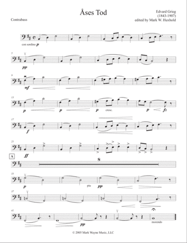 Åses Tod and Anitras Tanz from Peer Gynt