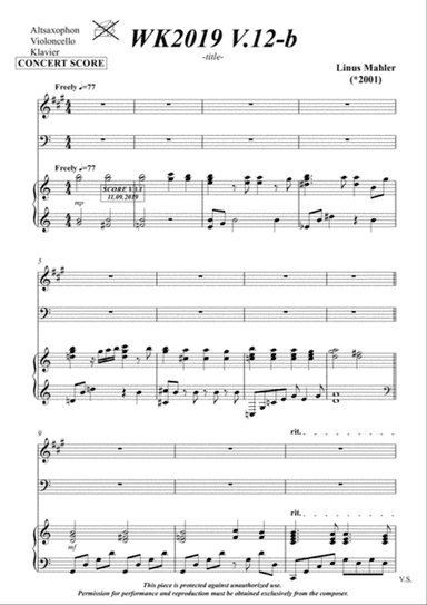 Gentle Snow - Instrument Parts