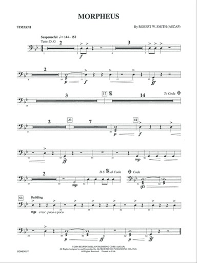 Morpheus: Timpani