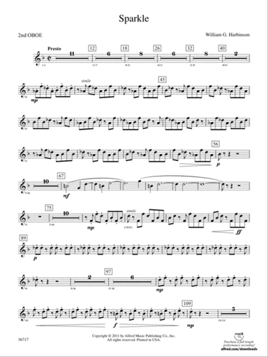 Sparkle: 2nd Oboe