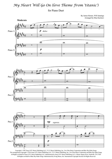 My Heart Will Go On (love Theme From 'titanic')