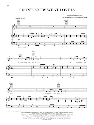 I Don't Know What Love Is (from A Star Is Born)