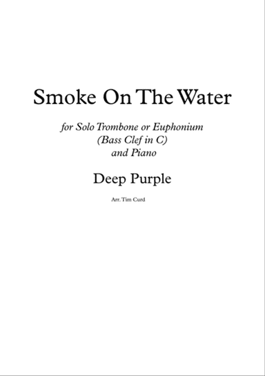 Smoke On The Water
