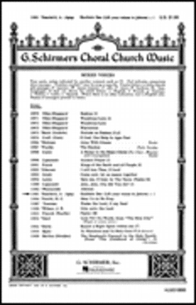 Exultate Deo (Life Your Voices to Jehovah)