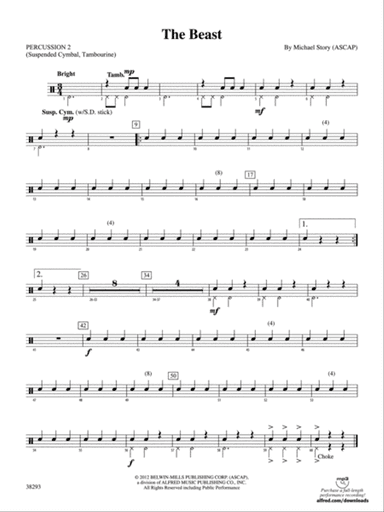 The Beast: 2nd Percussion