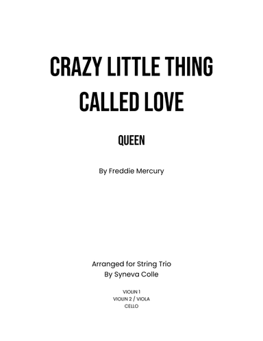 Crazy Little Thing Called Love