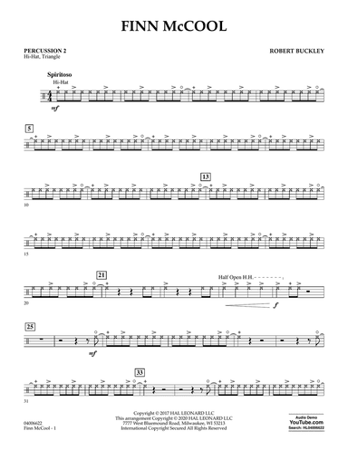 Finn McCool - Percussion 2