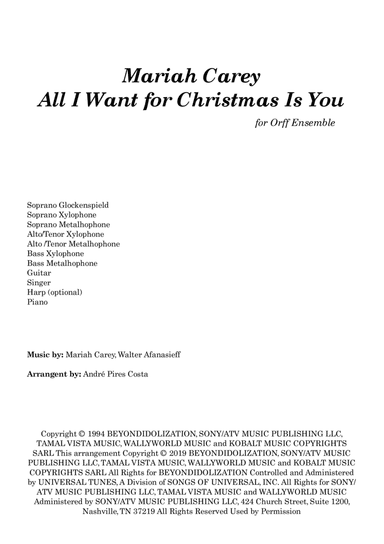 All I Want For Christmas Is You