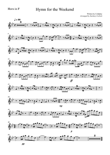 Hymn For The Weekend