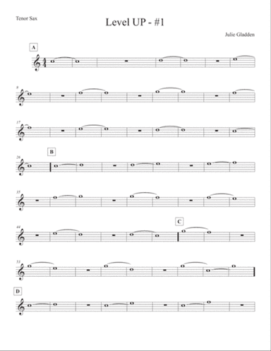 Beginning Band Warm Up - Level Up 1