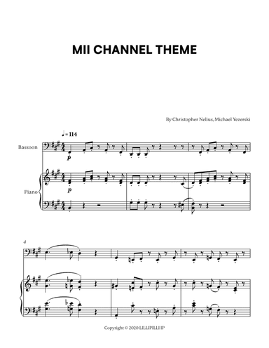 Mii Channel Theme