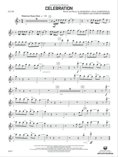Celebration: Flute