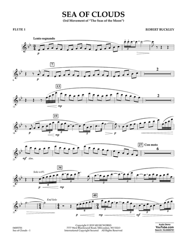 Sea of Clouds - Flute 1