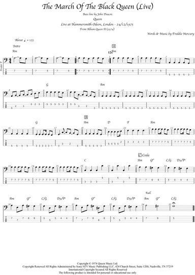 The March Of The Black Queen