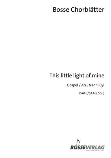 This little light of mine