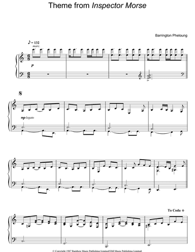 Theme from Inspector Morse