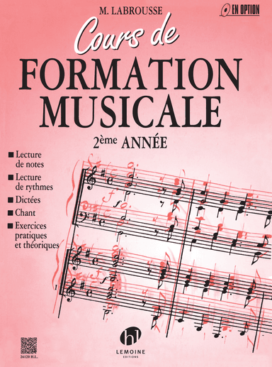 Cours de formation musicale - Volume 2