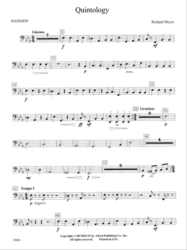 Quintology: Bassoon