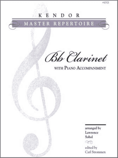 Kendor Master Repertoire - Clarinet