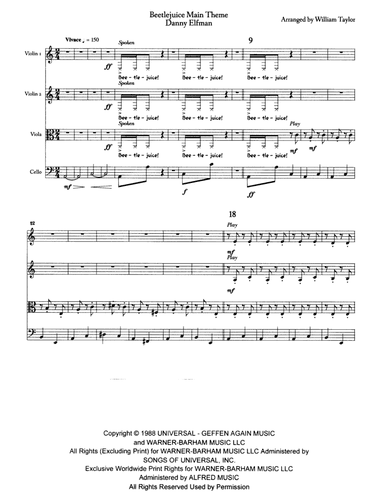 Beetlejuice (main Theme)