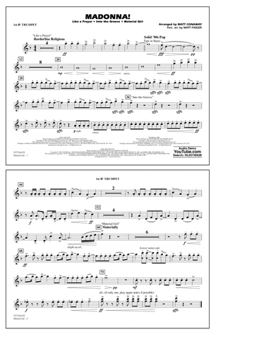 Madonna! (arr. Matt Conaway) - 1st Bb Trumpet